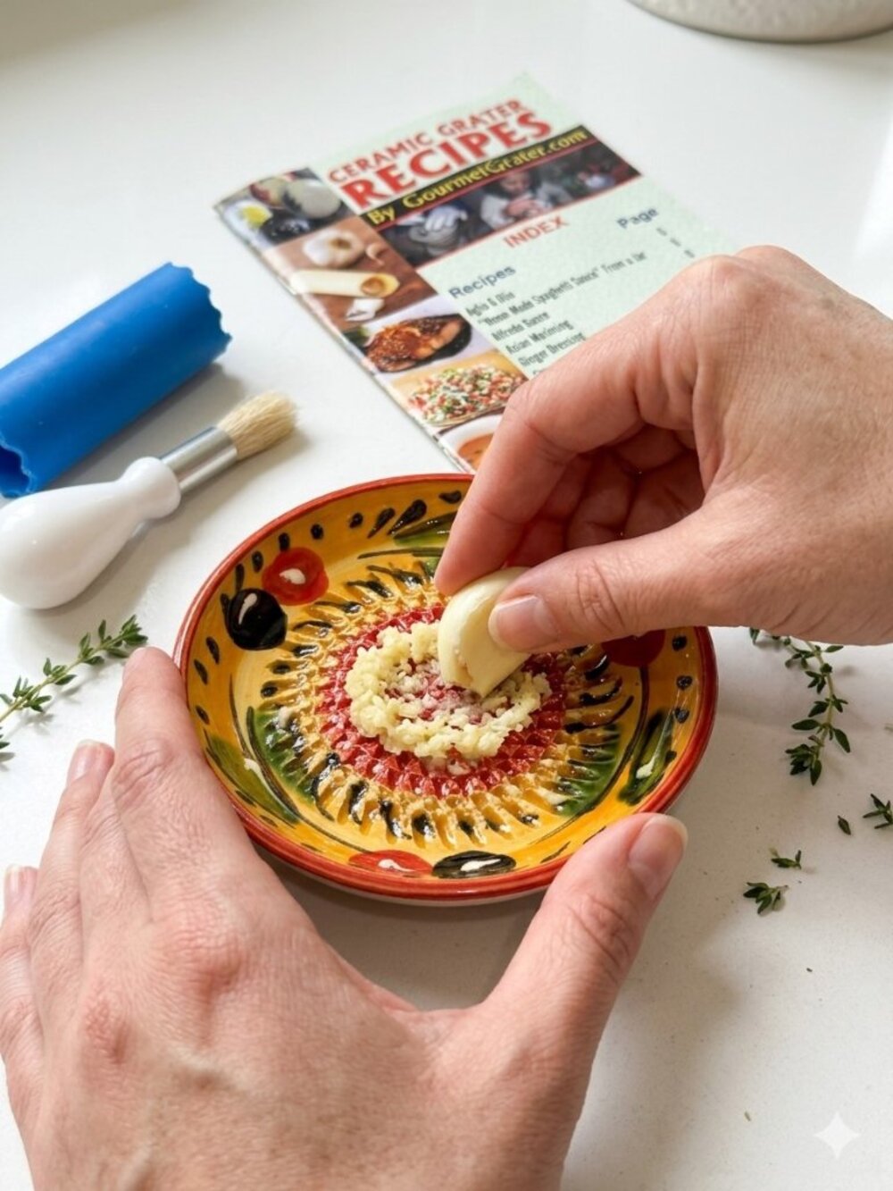 Ceramic Grater Handcrafted in Spain